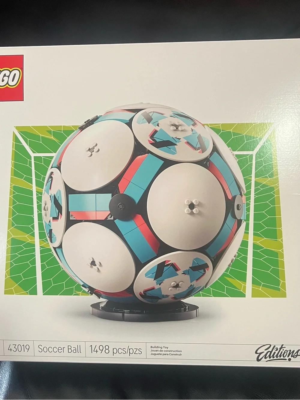 LEGO 43019 - SOCCER BALL 1498 PC FIFA LEGO